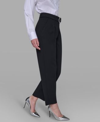 Women's Embellished Belt Pants