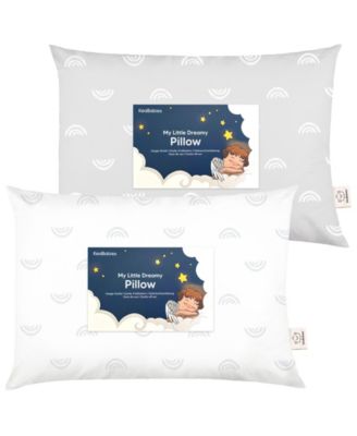 Toddler Pillow, Soft Organic Cotton Pillows for Sleeping, 13X18 Pillow