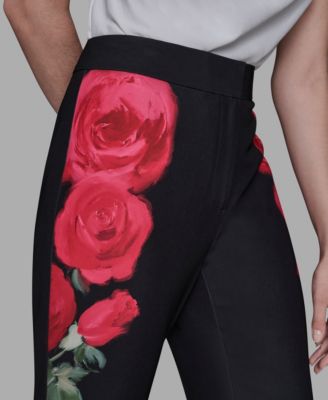 Women's Floral Print Pants