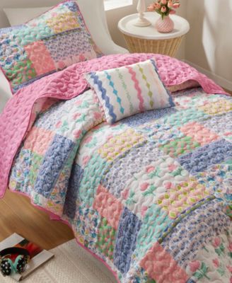 Nellie Patchwork 3-Pc. Quilt Set, Twin/Twin XL
