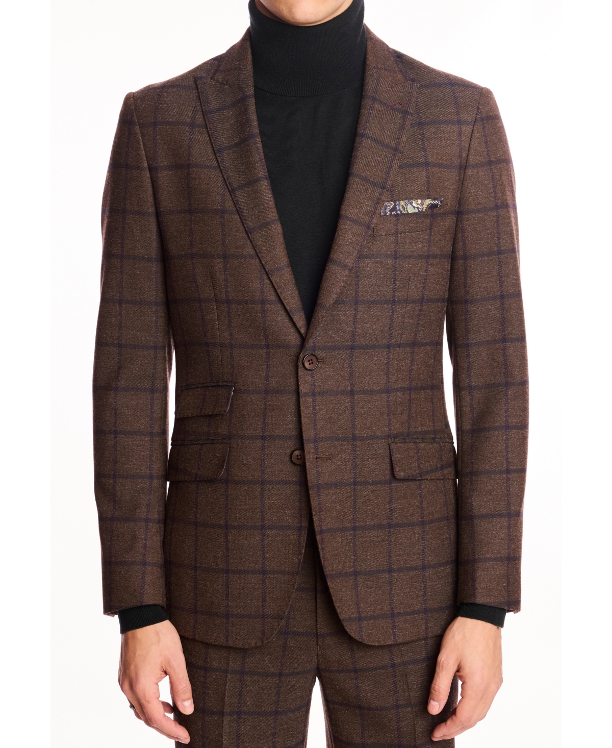 Paisley & Gray Ashton Peak Jacket In Brown