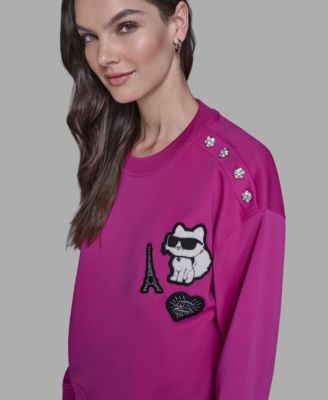 Women's Choupette Patch Detail Sweatshirt