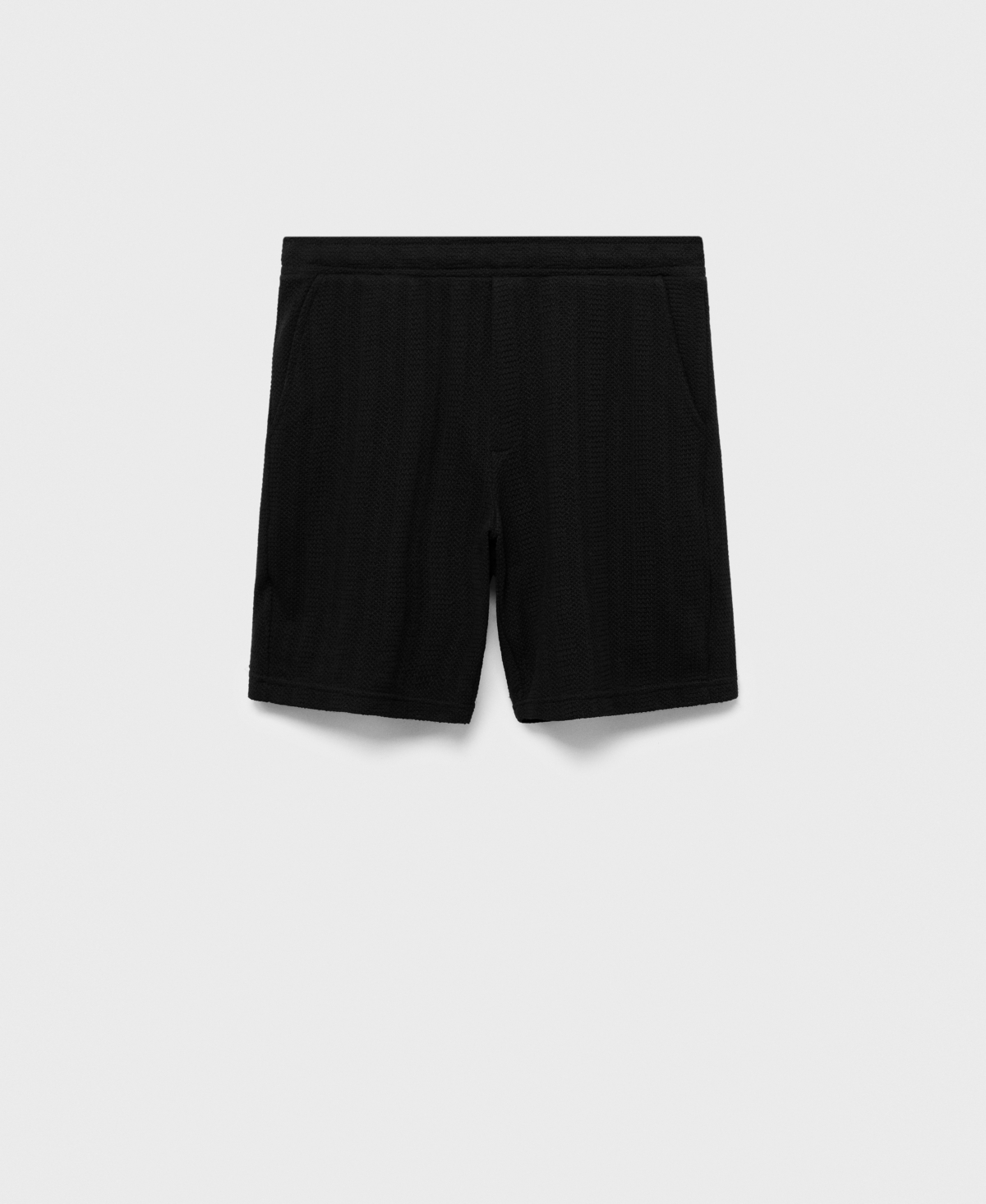 Mango Men's Structured Knitted Shorts