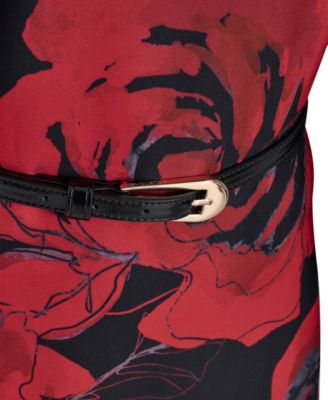 Women's Printed Fit and Flare Dress