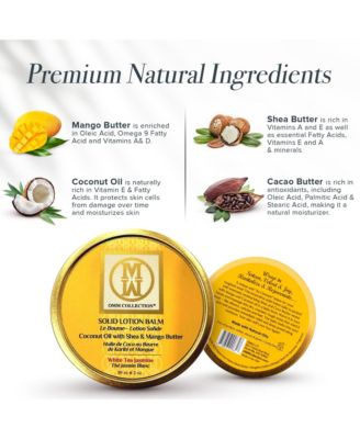 Solid Lotion balm - White Tea Jasmine 2oz