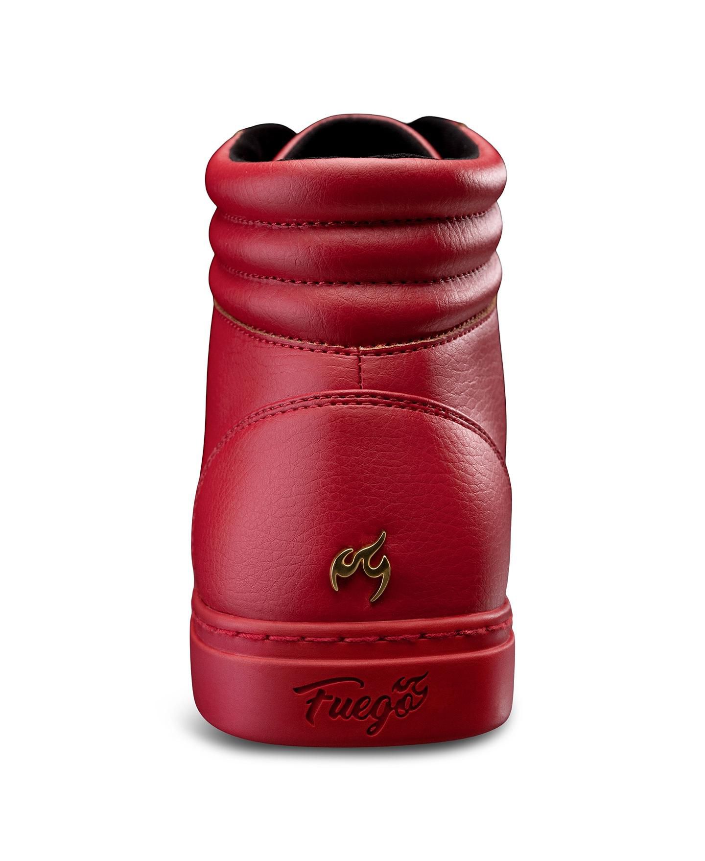 Женские кроссовки Fuego Red High-top, цвет: Красный — фото 6
