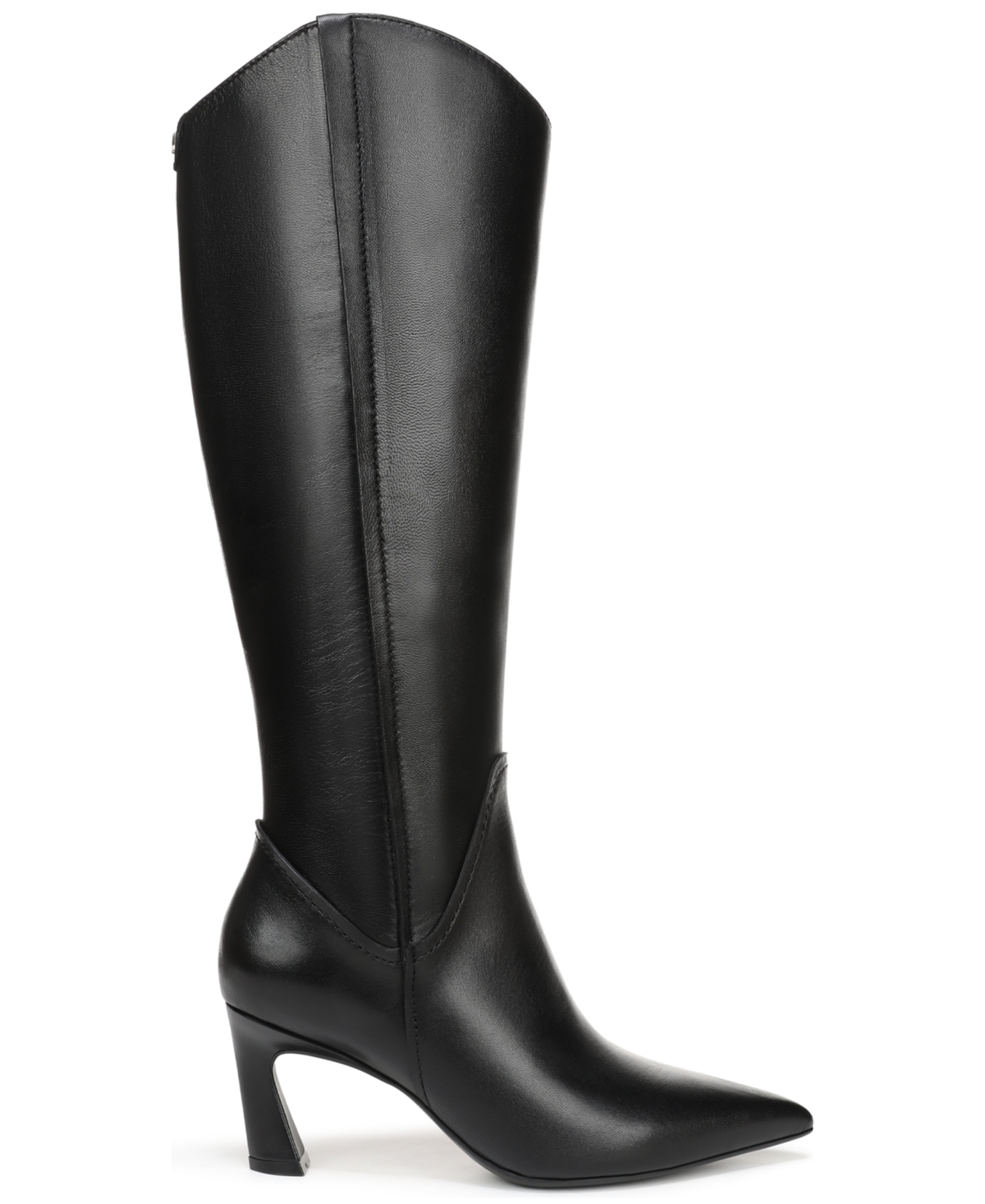 Naturalizer Women's Emily Extra Wide Calf Zip Tall Boots In Black