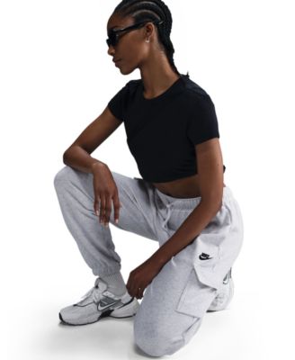 Sportswear Club Fleece Women's Mid-Rise Oversized Cargo Sweatpants