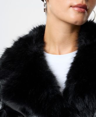 Women's Camryn Crinkled Moto Jacket