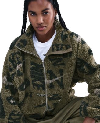 Women's Street High-Pile Long Sleeve Jacket