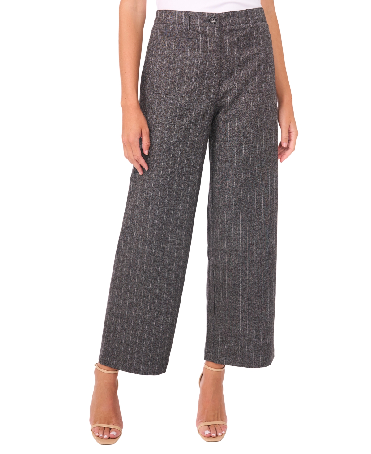 Vince Camuto Women's Cropped Front Pocket Pants In Gray