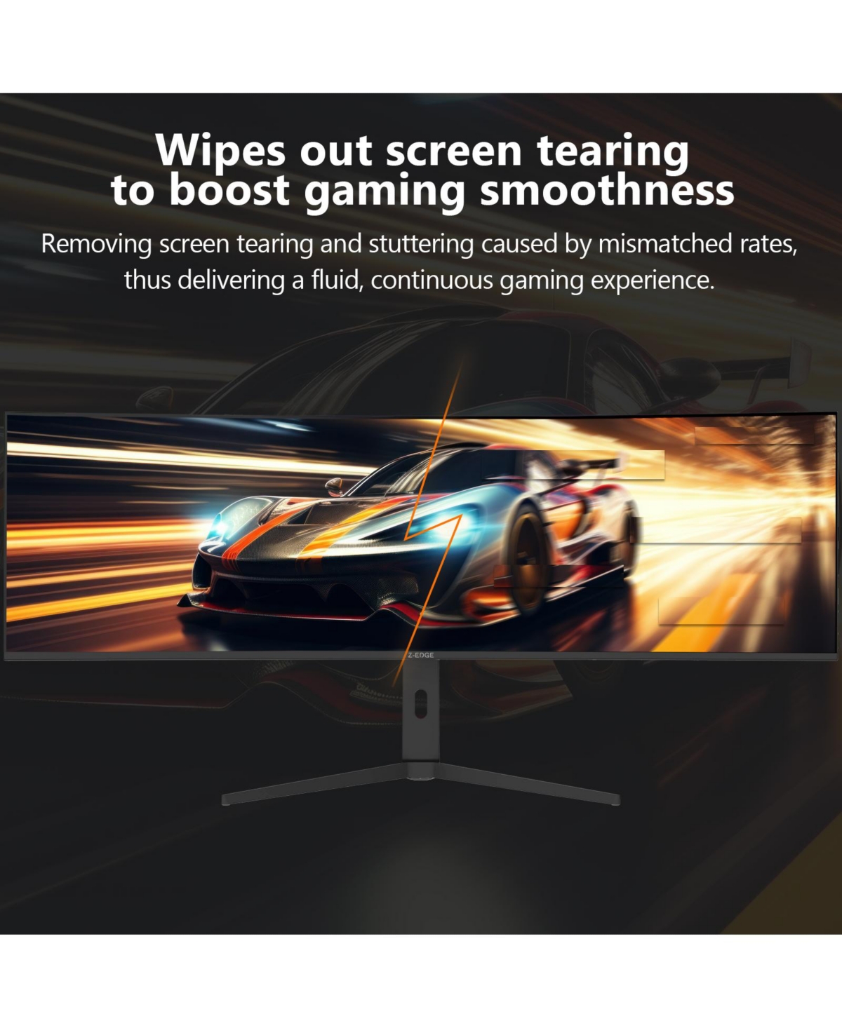 UG49W 49 inch Super Ultra Wide Dqhd 5120 x 1440 144Hz 1ms 3800R Curved Gaming Monitor