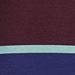 Deep sea navy/burgundy stripes