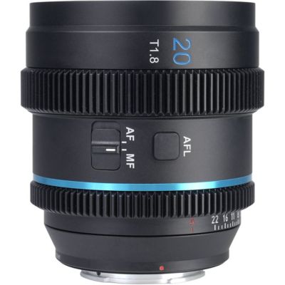 Sirui 20mm T1.8 1.33X S35 AF Anamorphic Lens (E mount, Blue Flare)