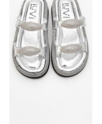 Finery Embellished Platform Slide (Women)