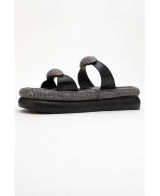 Finery Embellished Platform Slide (Women)