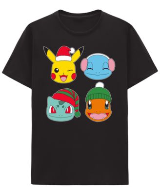 Hybrid Apparel - Men's Pok&eacute;mon Christmas Crewneck T-Shirt
