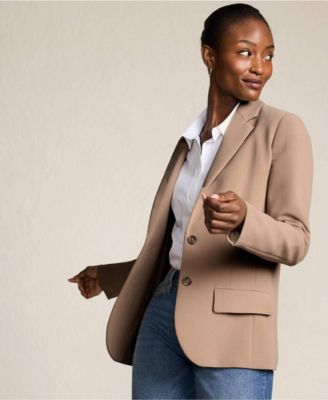 Women's Crepe Fluid Blazer