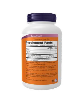 CLA - Conjugated Linoleic Acid ,800 Mg ,180 Softgels