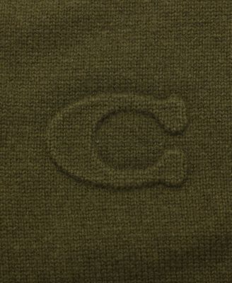 Women's Embossed Knit Muffler