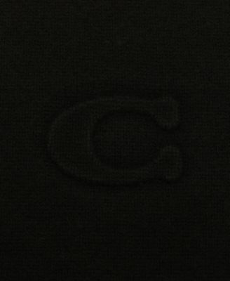 Women's Embossed Knit Muffler