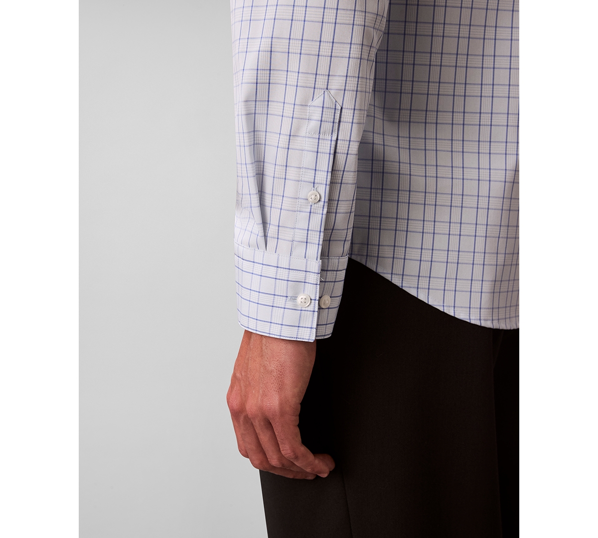 Calvin Klein Men's Long Sleeve Plaid Shirt