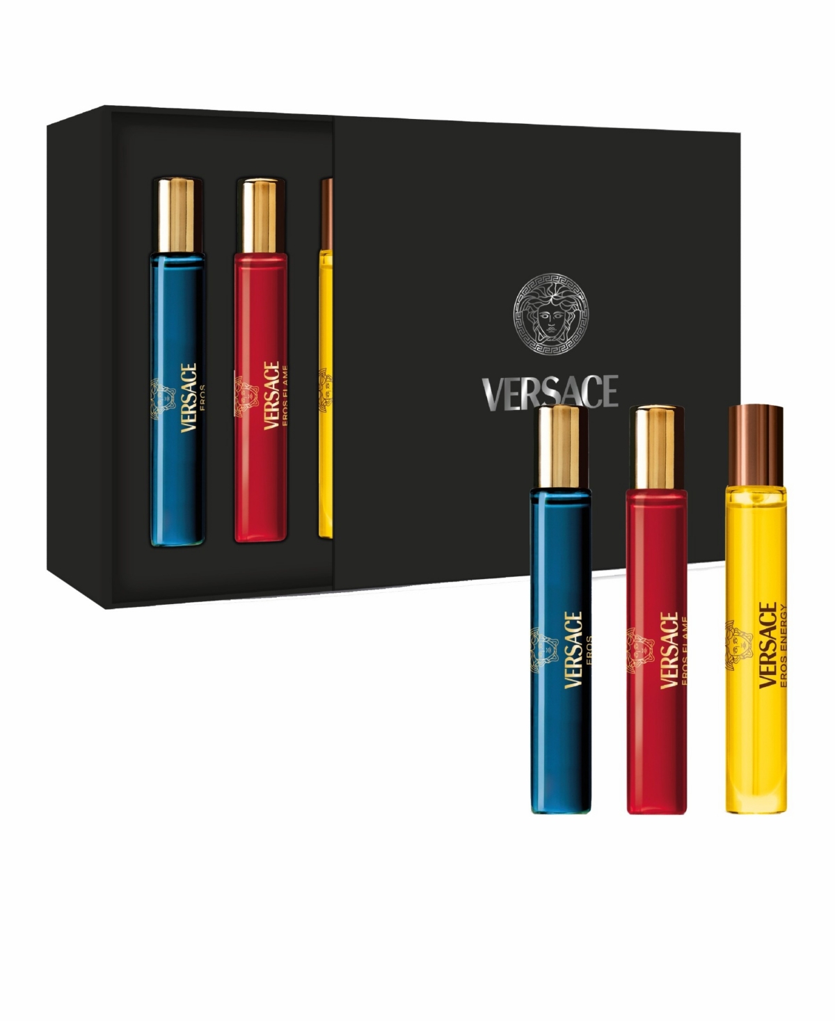 Versace 3-pc. Eros Collection Fragrance Set In Transparent