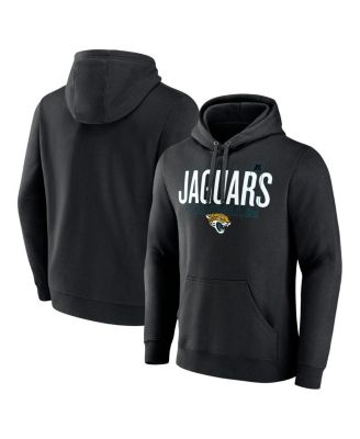 Fanatics - Men's Black Jacksonville Jaguars Pylon Outline Pullover Hoodie