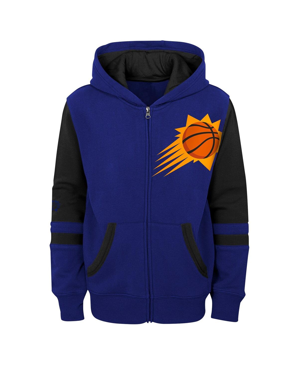 Outerstuff Preschool Purple Phoenix Suns Straight To the League Full-Zip Hoodie