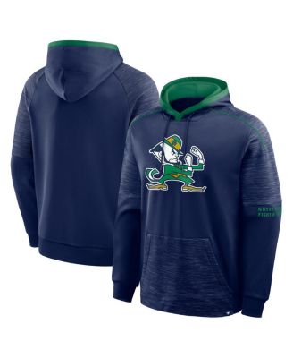 Fanatics - Men's Navy Notre Dame Fighting Irish Quad Defender&nbsp;Pullover Hoodie