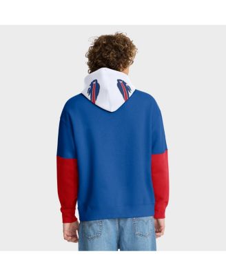 Men's Royal Buffalo Bills Helmet Pullover Hoodie