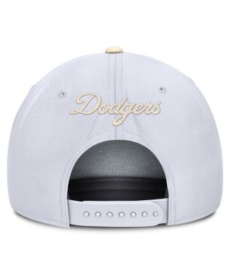 Men's White/Cream Los Angeles Dodgers Pro Performance Snapback Hat