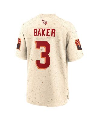 Men's Budda Baker Natural Arizona Cardinals 2025 Rivalries Collection Game Jersey
