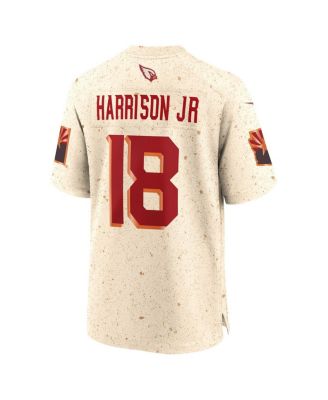 Men's Marvin Harrison Jr. Natural Arizona Cardinals 2025 Rivalries Collection Game Jersey