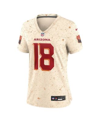 Women's Marvin Harrison Jr.&nbsp;Natural Arizona Cardinals 2025 Rivalries Collection Game Jersey