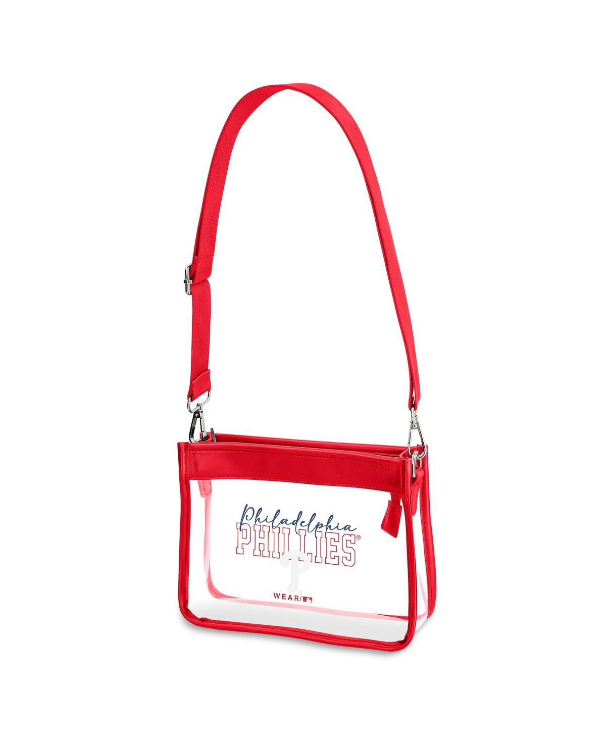 Wear By Erin Andrews Philadelphia Phillies Plastic Chain Mini Crossbody In Red