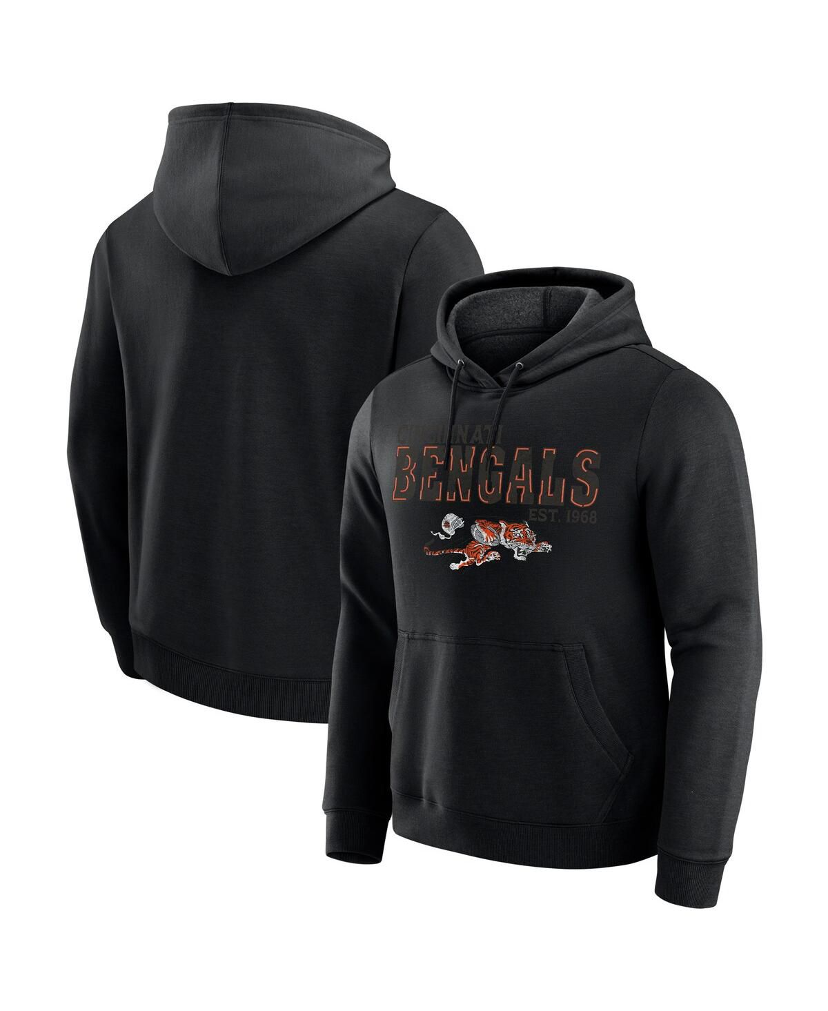 Мужская толстовка Heather Black Cincinnati Bengals из коллекции Darius Rucker от Darius Rucker.
