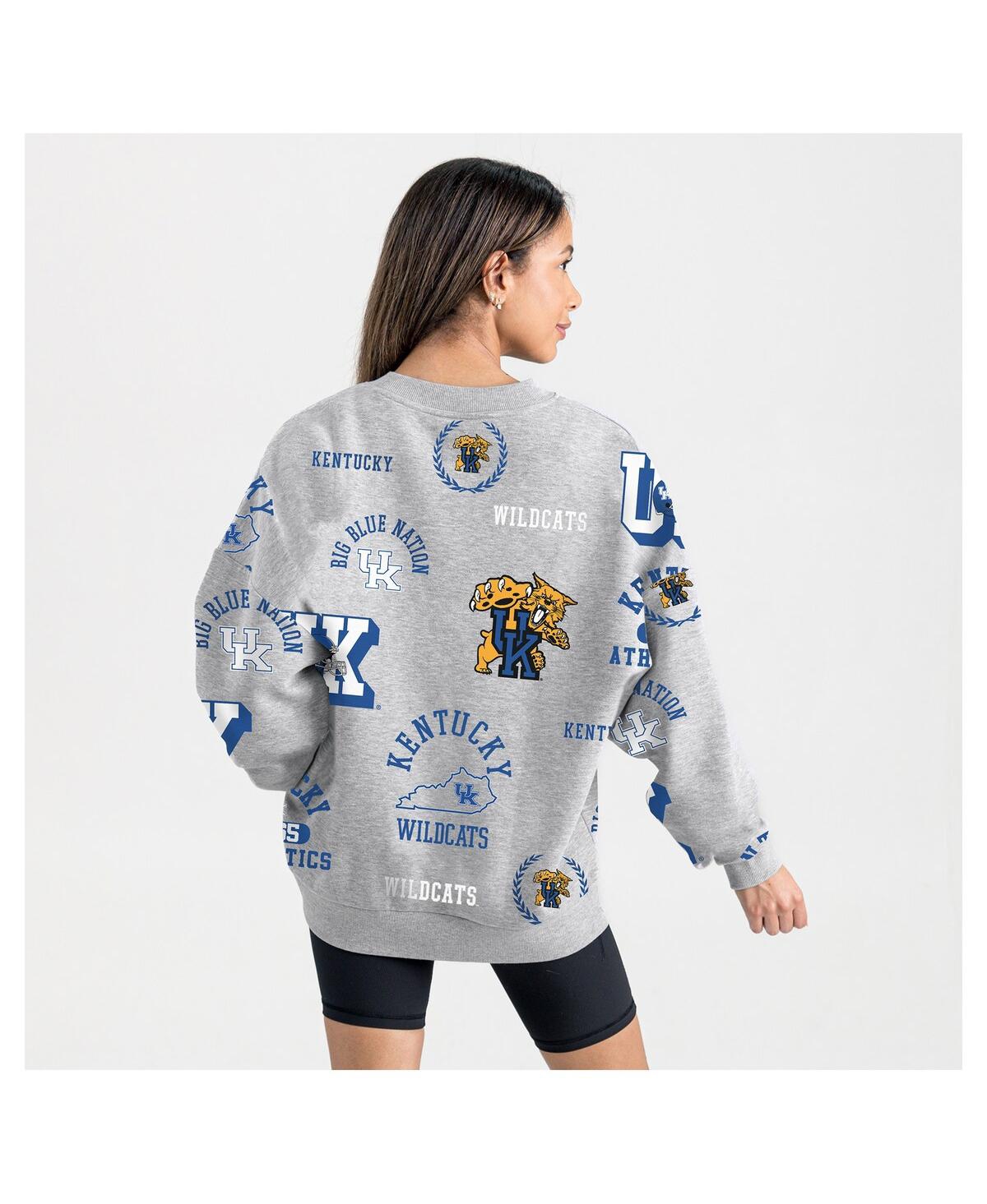 Gameday Couture Women's Gray Kentucky Wildcats Always on Repeat Fleece Sweatshirt