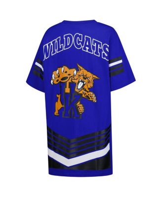 Women's Royal Kentucky Wildcats Perfect Score Mini T-Shirt Dress