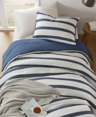 Merritt Yarn-Dyed Striped 2-Pc. Comforter Set, Twin/Twin XL