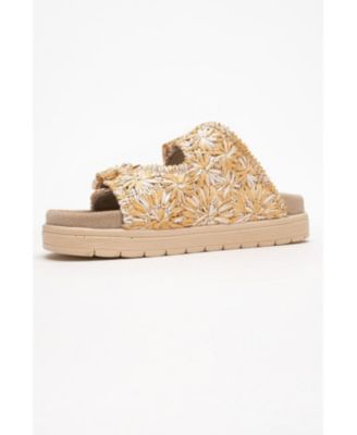 Milana Leather Double Strap Sandal (Women)