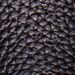 Black faux leather