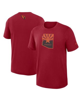 Nike - Men's Red Arizona Cardinals 2025 Rivalries Collection Slub Dri-FIT T-Shirt