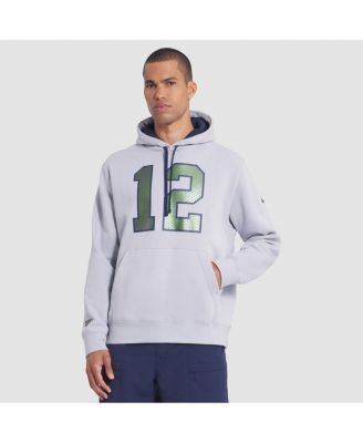 Nike - Men's Wolf Gray Seattle Seahawks 2025 Rivalries Collection Club Hoodie