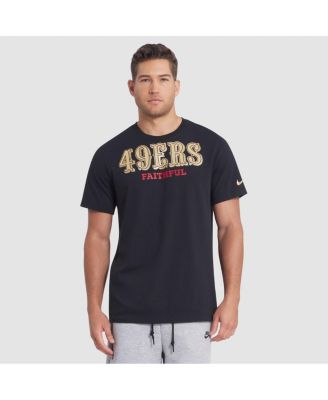 Nike - Men's Black San Francisco 49ers 2025 Rivalries Collection Essential T-Shirt