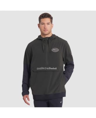 Nike - Men's Gotham Green New York Jets 2025 Rivalries Collection Sideline Anorak Half-Zip Hoodie Jacket
