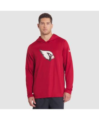 Nike - Men's Red Arizona Cardinals 2025 Rivalries Collection Sideline Dri-FIT Long Sleeve Hoodie T-Shirt