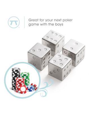 Dice Whiskey Chillers, Set of 4