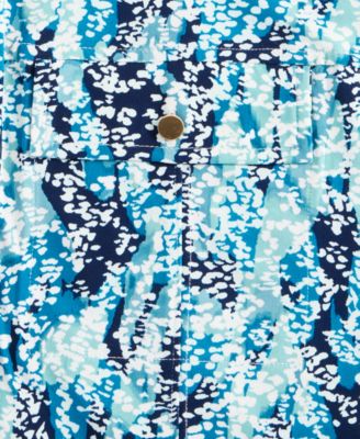 Women's Printed Utility Top, Macy's Exclusive