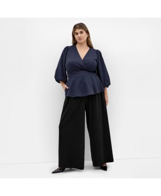 Plus Size Celina Peplum Top